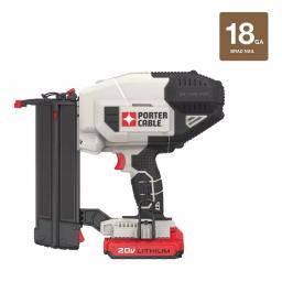 Porter-Cable 20V MAX 18-Gauge Cordless Brad Nailer Kit with 1.5 Ah Battery and Charger thumbnail 3