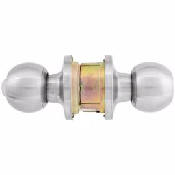 Universal Hardware ANSI Grade 2 Satin Chrome Privacy Bed/Bath Door Knob thumbnail 3