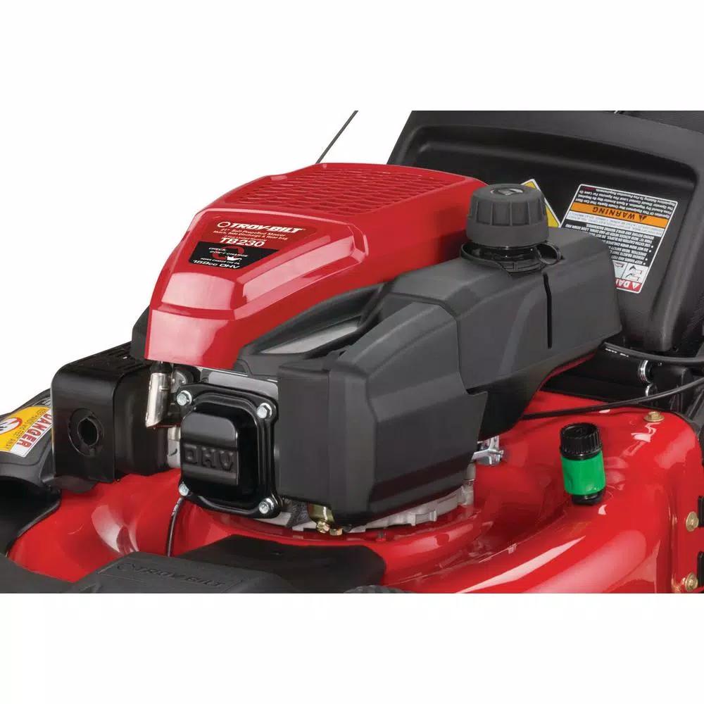 Troy-Bilt 21 in. 159 cc Gas Self-Propelled Walk Behind Lawn Mower with TriAction Cutting System