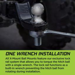 TowSmart 1-7/8 in. Chrome Hitch Ball with Wrench Flats thumbnail 7