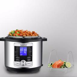 Boyel Living Geek Chef 6 Qt. 17-in-1 Stainless Steel Multi-Use Electric Pressure Cooker thumbnail 3