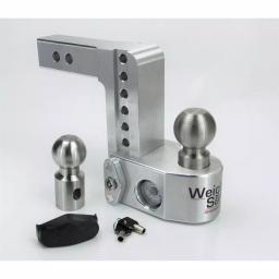 Weigh Safe Weigh-Safe 6 in. Drop Adjustable Class V Ball Mount with Built-in Hydraulic Scale thumbnail 1