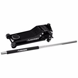 Husky 3.5-Ton Low Profile Floor Jack with Quick Lift and Universal Joint Release thumbnail 4