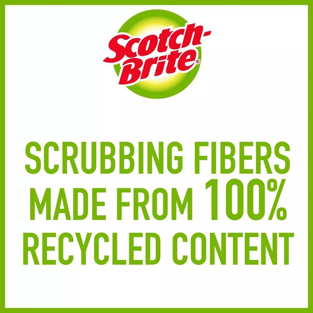 Scotch-Brite Heavy-Duty DishWand Scouring Pad Refills, Case of 12