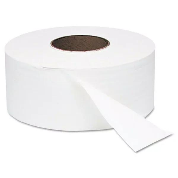 Windsoft 9 in. x 2000 ft. White Jumbo Roll 1-Ply Bath Tissue, 12 Rolls per Carton