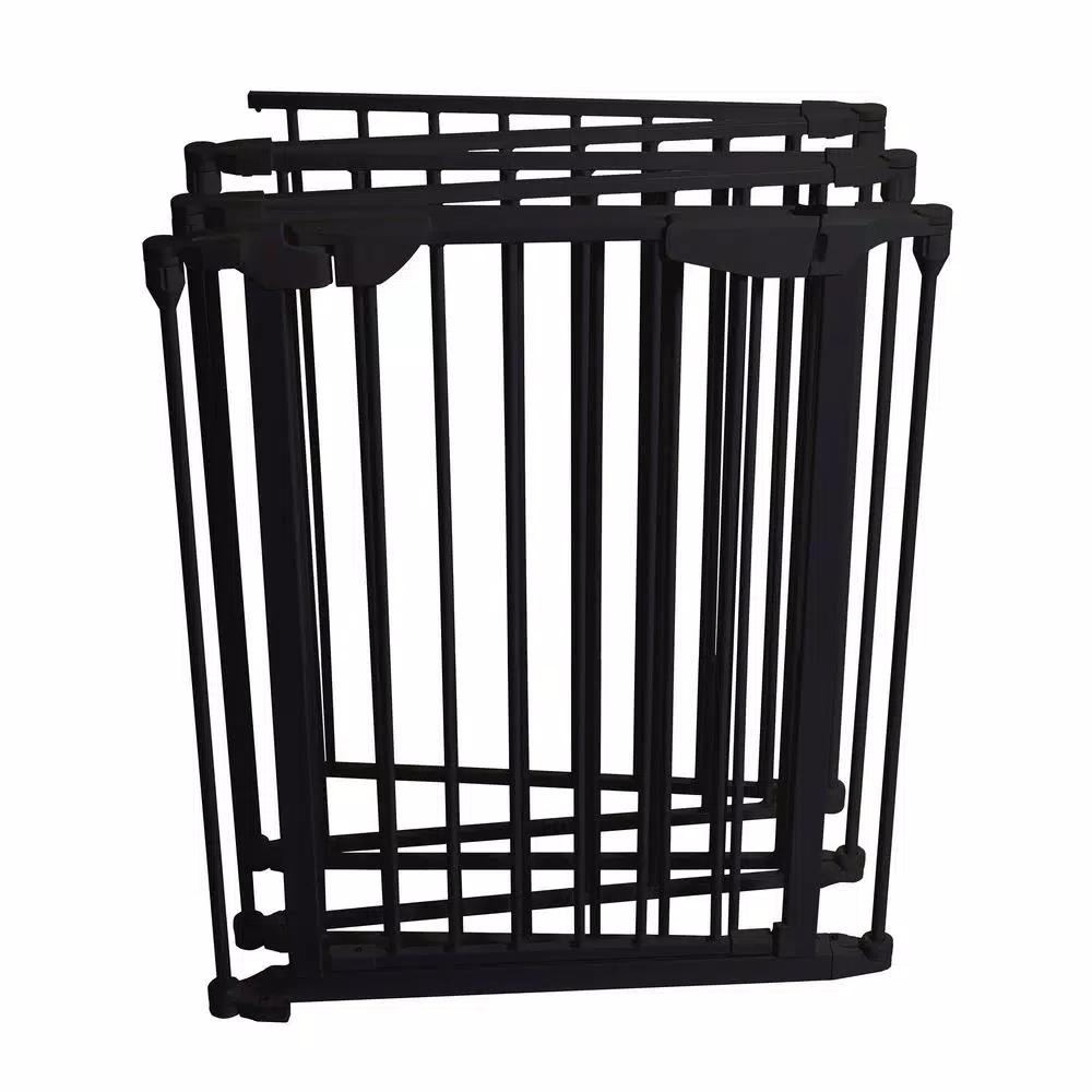 Dreambaby Mayfair Converta 3-in-1 Playpen and 6-Panel Multi-Purpose Gate, Black