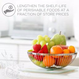 Ivation 6-Tray Stainless Steel Food Dehydrator Machine, 480W Digital Timer & Temperature Control thumbnail 7