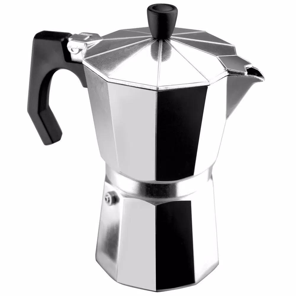 Magefesa Kenia 9-Cup Aluminum Espresso Maker Stovetop Moka Pot