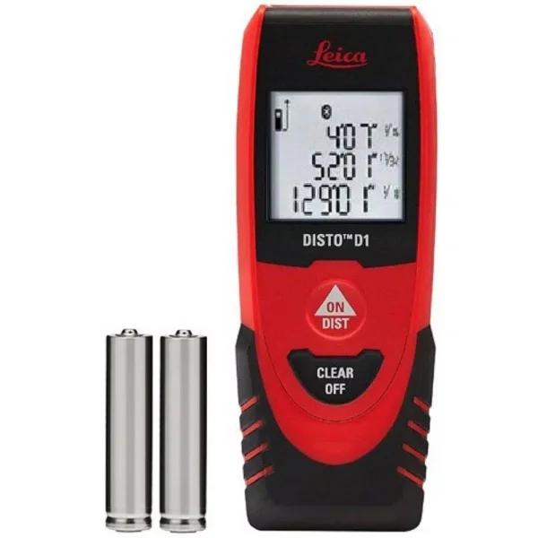 Leica DISTO D1 Bluetooth Laser Distance Meter, 130 ft. Range