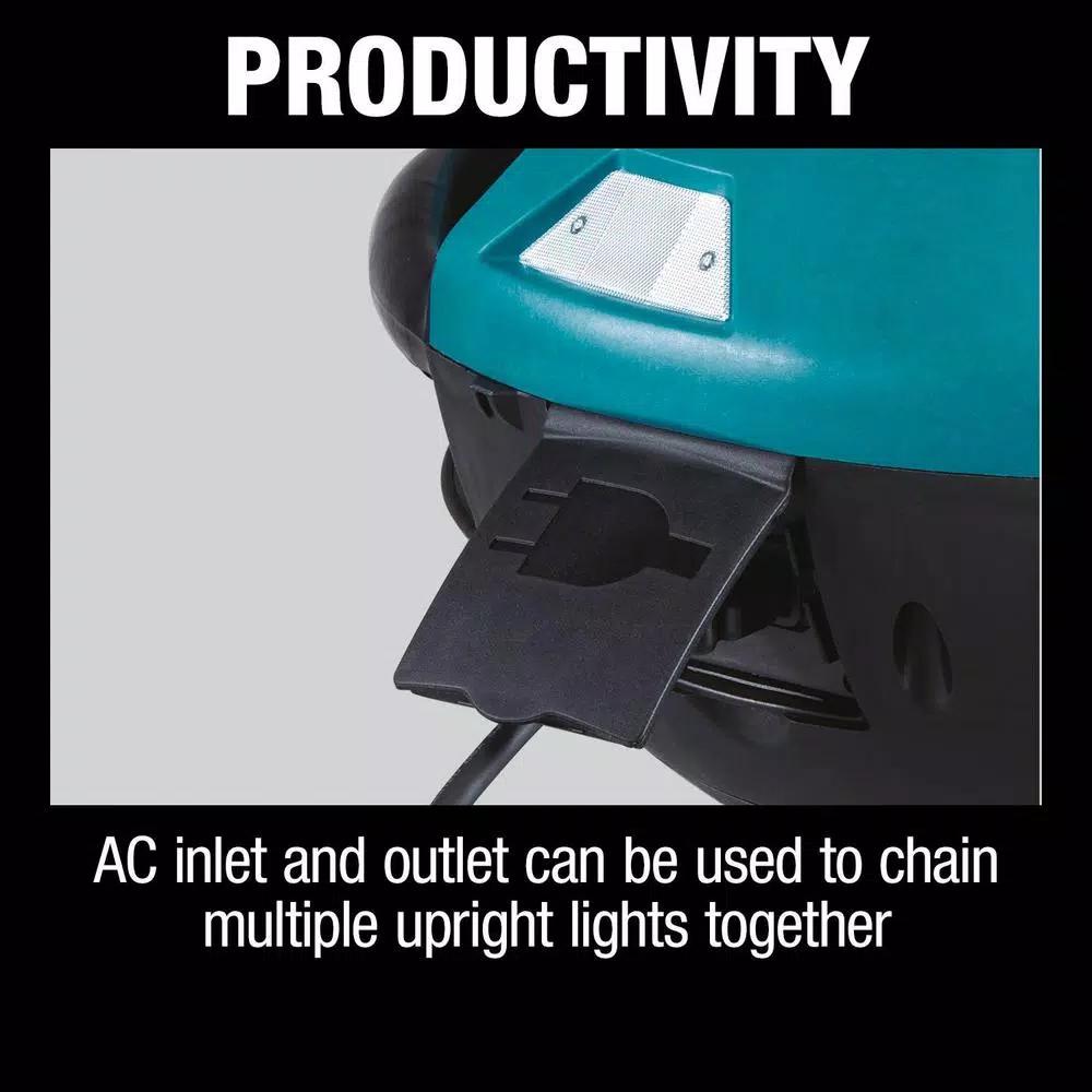 Makita 18V X2 LXT Cordless/Corded LED Upright Area Light, 5500 Lumens