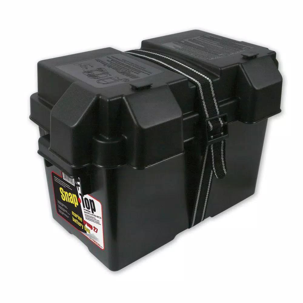 NOCO HM327BK Group 27 Snap-Top Battery Box for Automotive, Marine, and RV