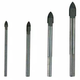 MIBRO 4-Piece Industrial Carbide Glass and Tile Drill Bit Set, 1/8 in. to 5/16 in. thumbnail 2
