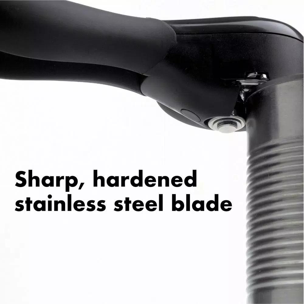 OXO Good Grips Smooth Edge Can Opener, Stainless Steel Cutting Wheel