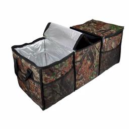 GigaTent 3-Compartment Collapsible Cooler & Trunk Organizer for SUV, Truck, and Auto - Camo thumbnail 7