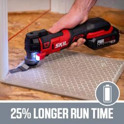 SKIL PWRCore 20V Brushless Oscillating Multi-Tool Kit with 2.0Ah Battery and PWRJump Charger thumbnail 3