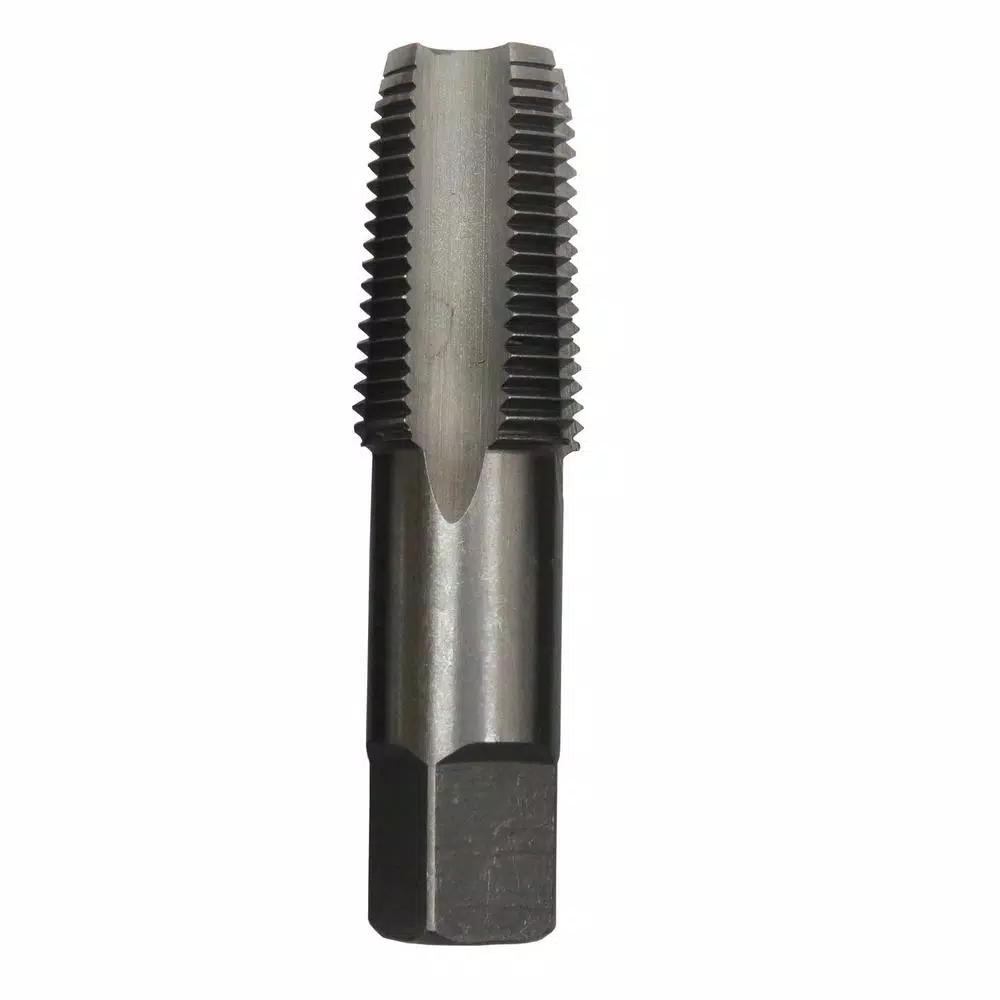 Drill America 6-Piece Carbon Steel NPT Pipe Tap Set (1/8 in. to 1 in.)