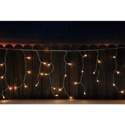 Novolink 200 Light 8mm Mini Globe Warm White Icicle LED String Light Bundle with Wireless Smart Control - 27ft Total thumbnail 4