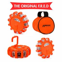Wagan Tech FRED LED Roadside Emergency Flashing Disk Flare, 3-Pack thumbnail 8
