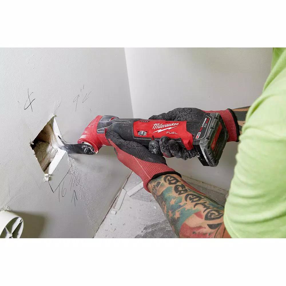 Milwaukee M12 FUEL 12V Cordless Oscillating Multi-Tool Kit with 2.0 Ah Battery