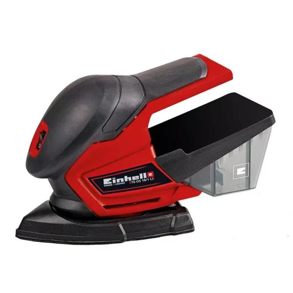 Einhell PXC 18V Cordless Compact Detail Palm Sheet Sander, 24,000 OPM with Dust Collection Box (Tool Only)