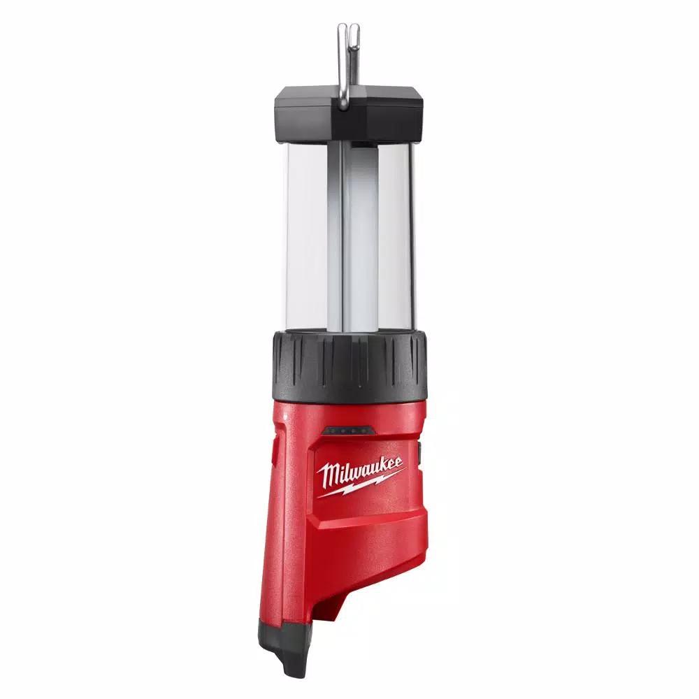 Milwaukee M12 12V Cordless LED Lantern/Flood Light & Compact Vacuum Kit with 3.0 Ah Battery