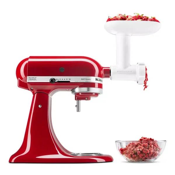 KitchenAid Food Grinder Attachment for Stand Mixers, White