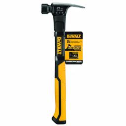 DEWALT 21 oz. Fiberglass Framing Hammer with 14 in. Handle and Magnetic Nail Starter thumbnail 3