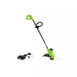 Greenworks 24V Cordless TORQDRIVE String Trimmer with 2.0 Ah Battery and Charger, 10 in. Cutting Path thumbnail 3