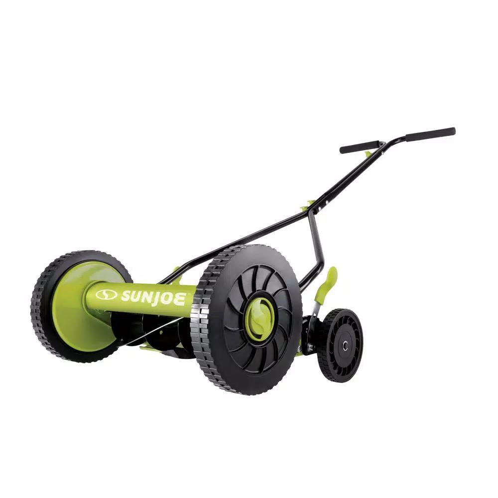 Unbranded Sun Joe MJ503M 14 in. Manual Push Reel Mower with 9-Position Height Adjustment