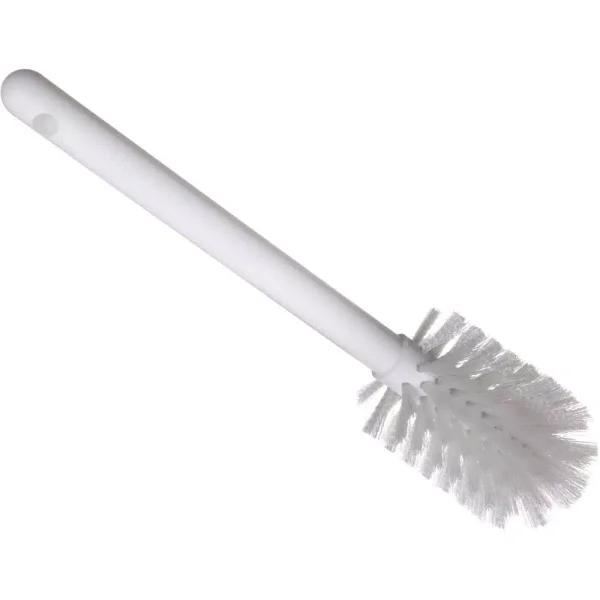 Carlisle 11 in. White Household Dish Brush with Medium Nylon Bristles (Case of 6)
