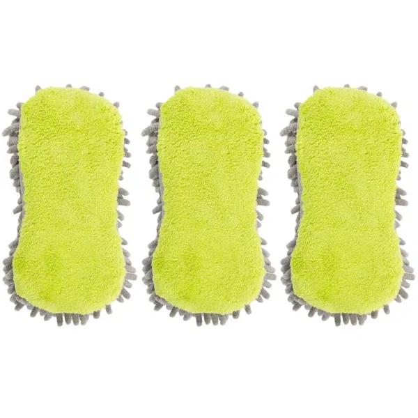 Zwipes Auto 3-in-1 Pro Super Sponge 3-Pack - Multi-Surface Car Cleaning Tool