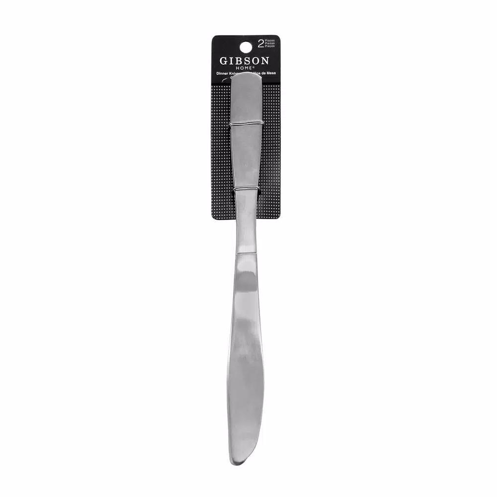 Gibson Home Classic Profile 36-Piece Stainless Steel Dinner Knife Set, Silver