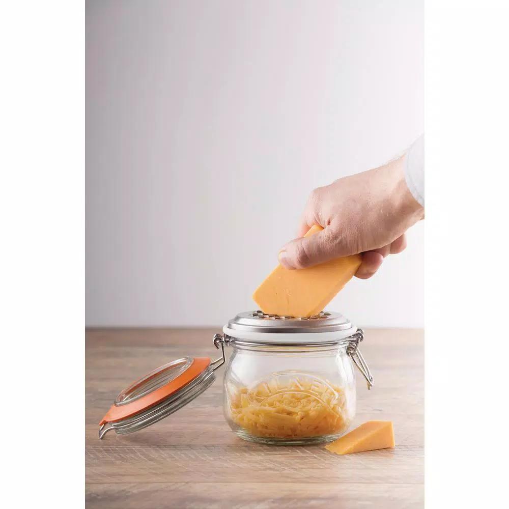Kilner 3-Piece Kitchen Tool Set: Spiralizer, Juicer & Grater with Glass Jars