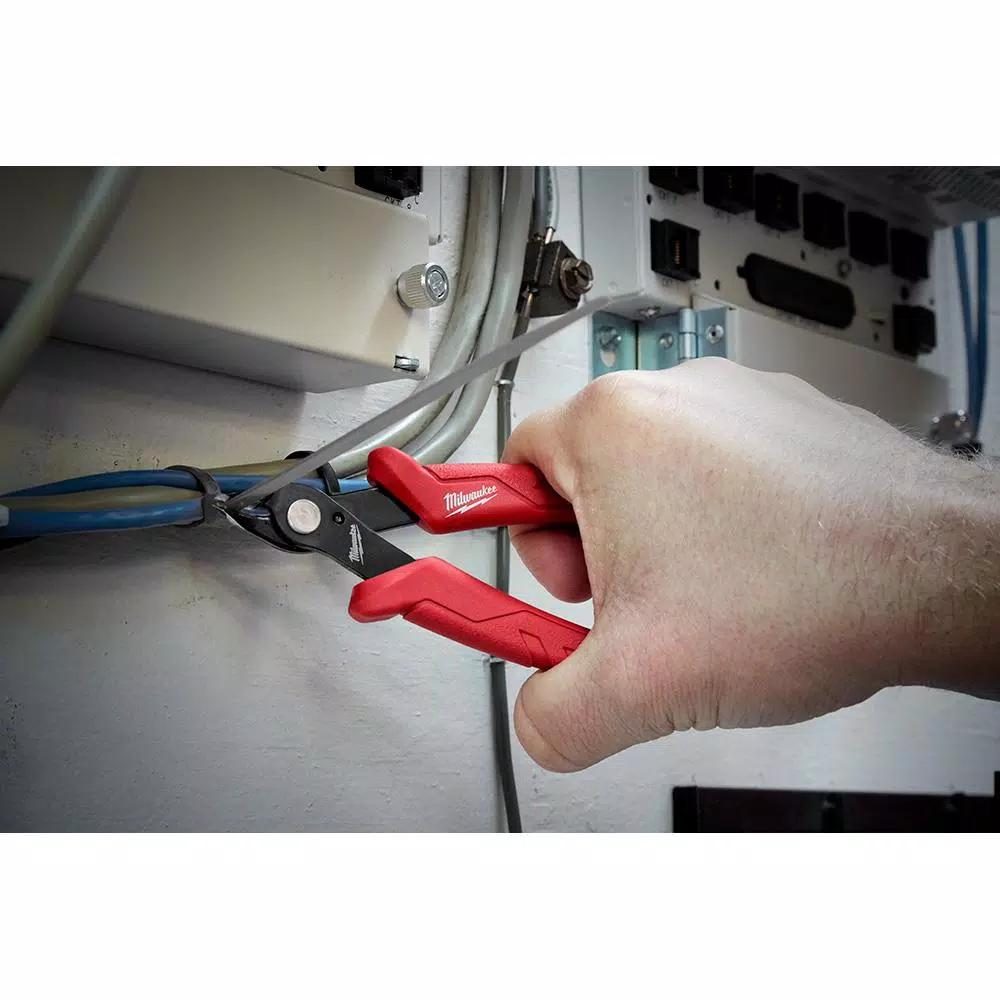 Milwaukee 12-Piece Electrician's Hand Tool Set with Pliers, Cutters, and Screwdrivers