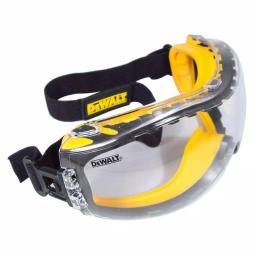 DEWALT Safety Goggles with Clear Anti-Fog Polycarbonate Lens thumbnail 1
