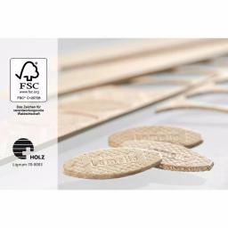 Lamello Face Frame Biscuits, 1000-Piece Bulk Pack thumbnail 5