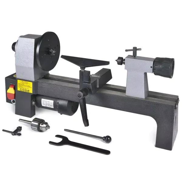 MicroLux 8 in. x 12 in. Variable Speed Wood Turner's Lathe with 1/3 HP Motor