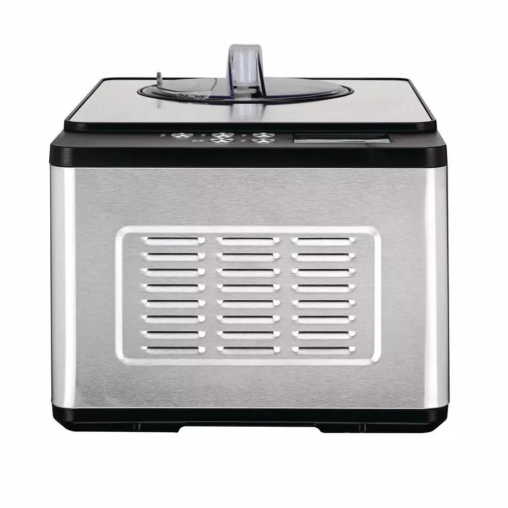 Whynter ICM-220SSY 2.1 Qt. Stainless Steel Electric Ice Cream and Yogurt Maker with Built-in Compressor