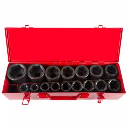 Steelman PRO 79315 3/4 in. Drive 6-Point Metric Impact Socket Set, 16-Piece thumbnail 2