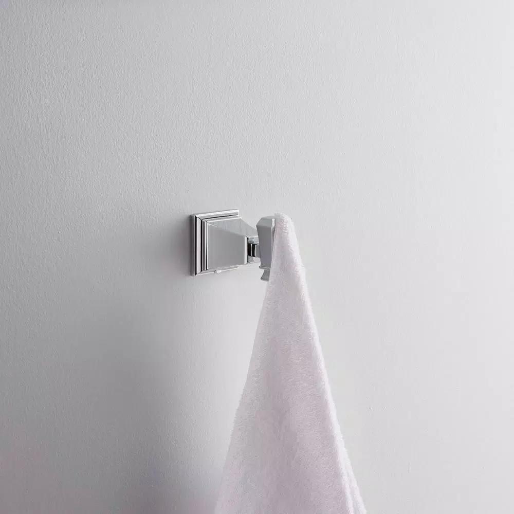 Speakman Rainier Single Robe Hook, Polished Chrome