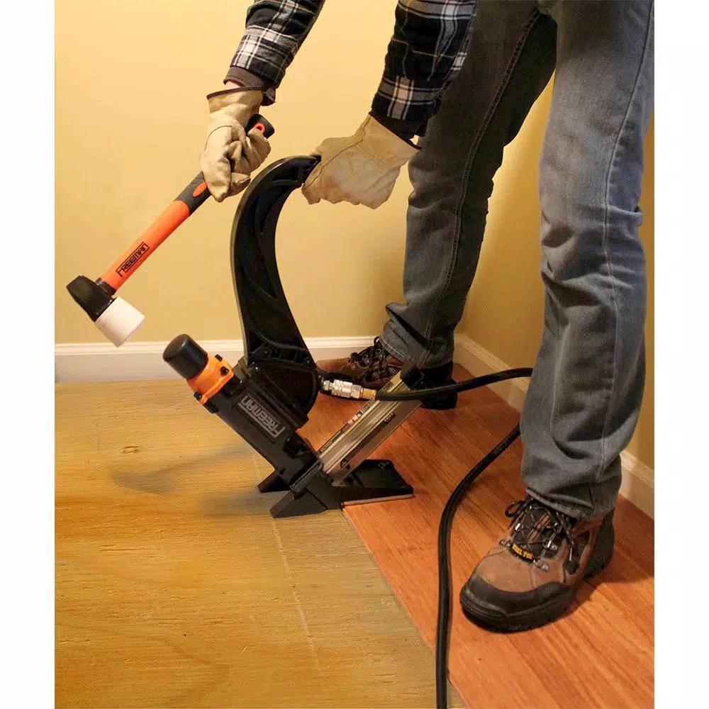 Freeman P50LSLW 2-in-1 16-Gauge Flooring Nailer and Stapler, Lightweight Pneumatic