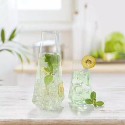 JoyJolt Infiniti 18 oz. Highball Glasses, Set of 4, Lead-Free Crystal Glassware thumbnail 5
