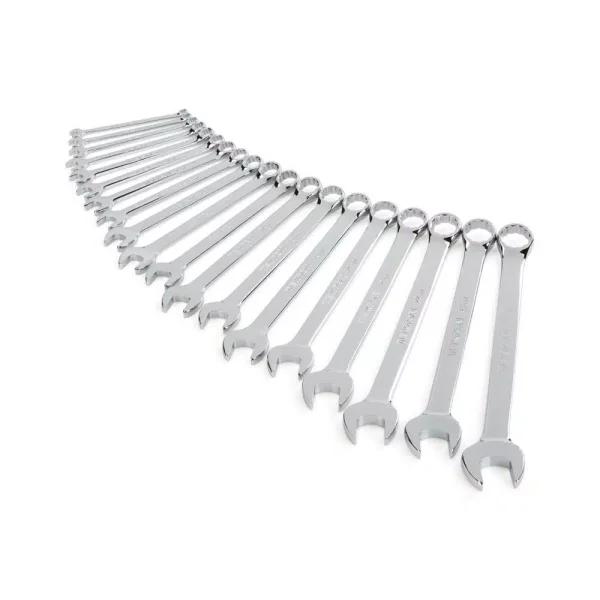 TEKTON 19-Piece Metric Combination Wrench Set, 6 mm - 24 mm