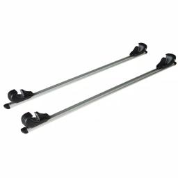 SPEEDWAY 49 in. Adjustable Aluminum Roof Rack Cross Bars with Locking Mechanism thumbnail 2