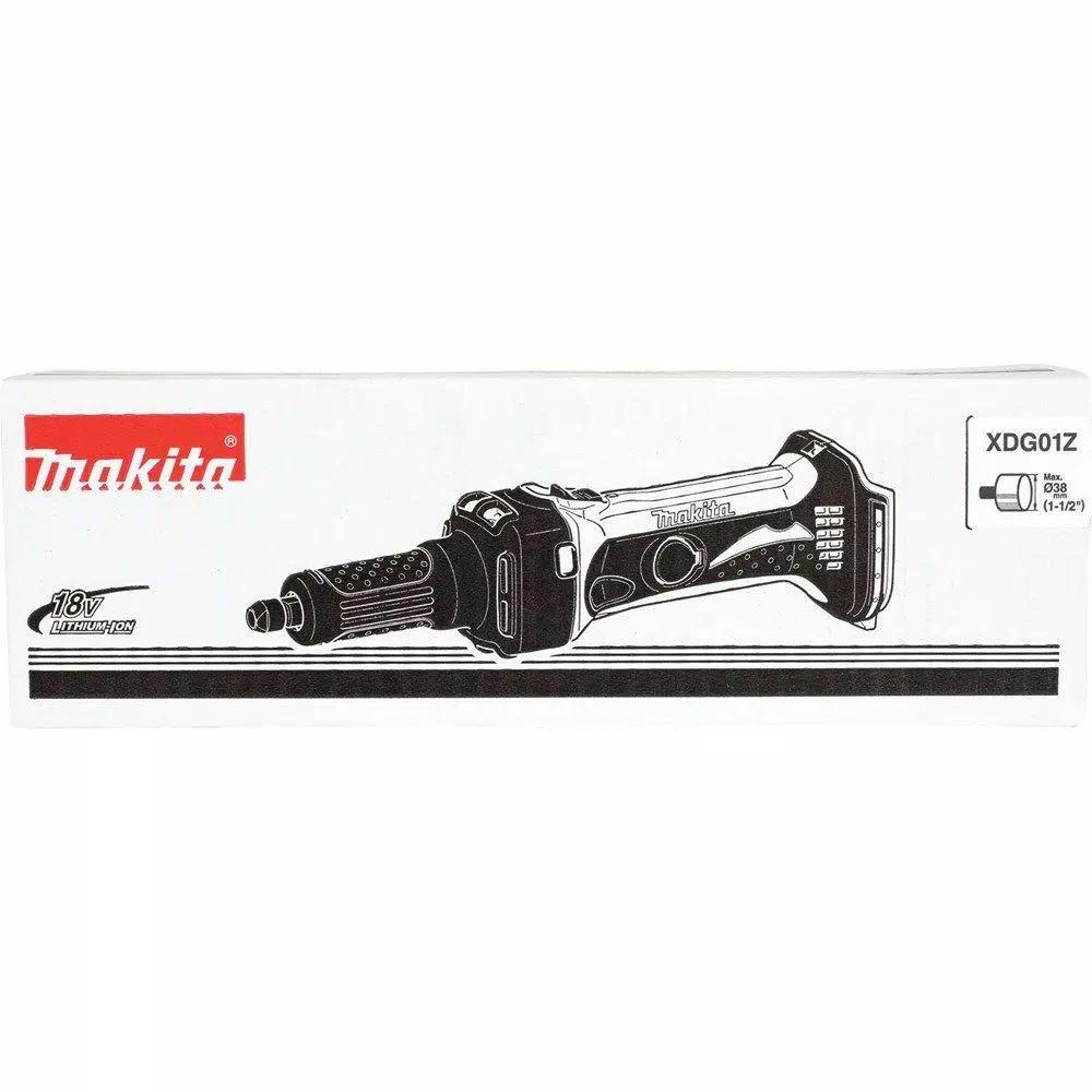 Makita 18V LXT Cordless 1/4 in. Die Grinder Kit with Bonus 5.0Ah Battery