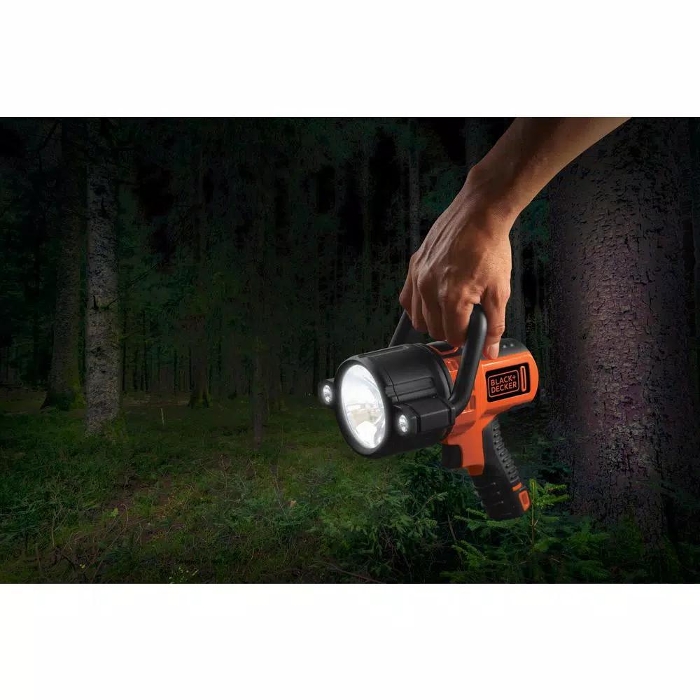 BLACK+DECKER BLACK + DECKER SLV2B 10W LED Rechargeable Spotlight, 750 Lumens, Lithium-Ion