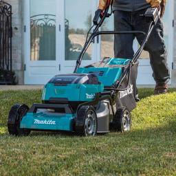 Makita 18 in. 18V X2 (36V) LXT Brushless Cordless Self-Propelled Lawn Mower, Tool Only thumbnail 12