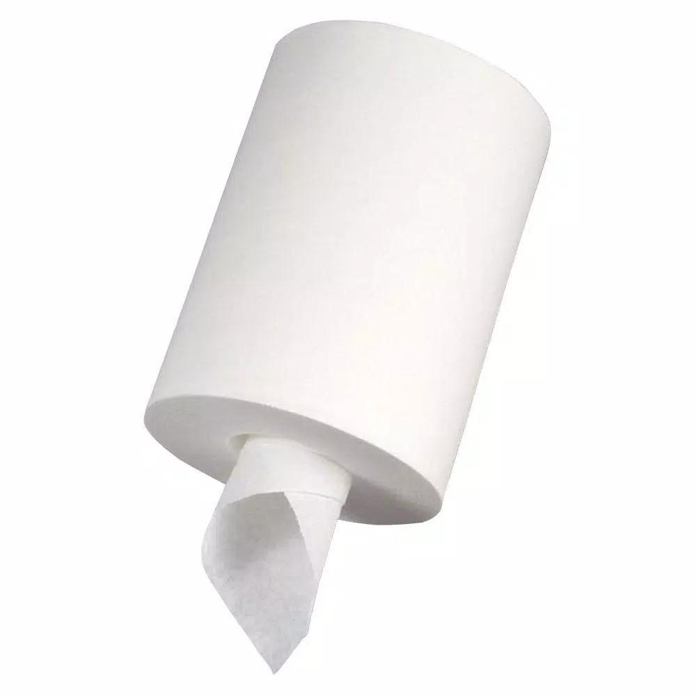 Georgia-Pacific SofPull Premium 1-Ply White Center Pull Paper Towels, Junior Capacity, 8 Rolls per Carton