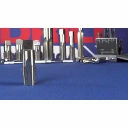 Drill America 6-Piece Carbon Steel NPT Pipe Tap Set (1/8 in. to 1 in.) thumbnail 7