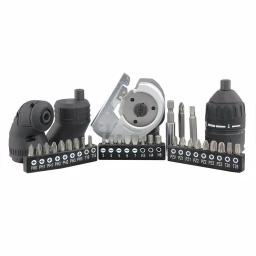 Freeman 3.6V Cordless 5-in-1 Mini Electric Screwdriver Kit with USB Charger and 26-Piece Bit Set thumbnail 4